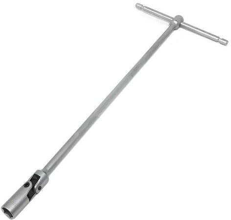 Chiave Bussola 13 Mm Doppio Snodo Testa Snodabile Maniglia A T Lunga 44 Cm Tools