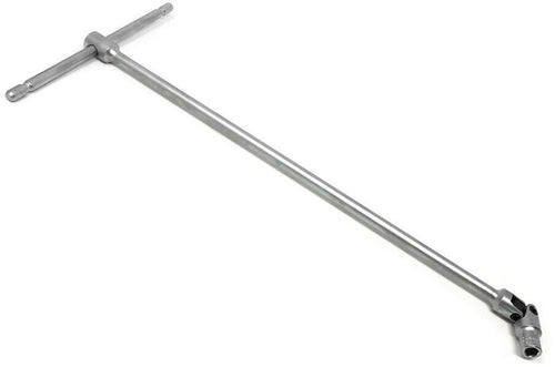 Chiave Bussola 8 Mm Doppio Snodo Testa Snodabile Maniglia A T Lunga 44 Cm Tools