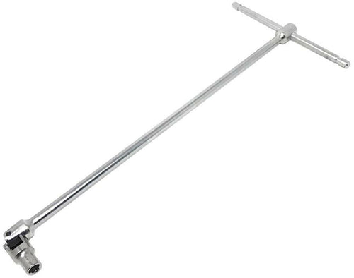 Chiave Bussola 9 Mm Doppio Snodo Testa Snodabile Maniglia A T Lunga 44 Cm Tools