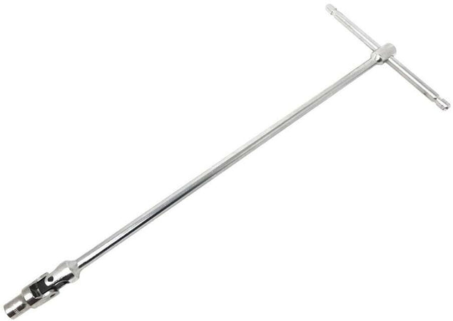 Chiave Bussola 9 Mm Doppio Snodo Testa Snodabile Maniglia A T Lunga 44 Cm Tools