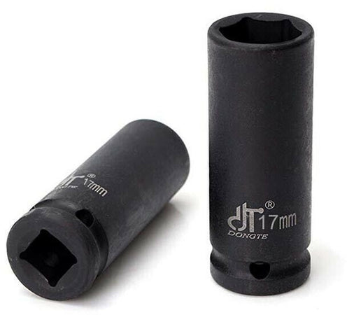 Chiave Bussola Esagonale 17 Mm Per Avvitatore Pneumatico Da 1/2" 17mm