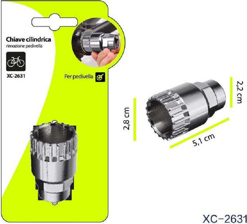 Chiave Cilindrica Strumento Rimozione Riparazione Pedivella Pedale Bici Xc-2631 Sport e Tempo Libero > Ciclismo > Ricambi per Bici > Sport Trade Shop italia - Napoli, Commerciovirtuoso.it