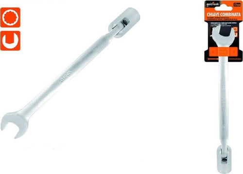 Chiave Combinata 17mm Fissa E A Bussola Poligonale Con Snodo Cromo Vanadio 97565 Fai da te/Utensili elettrici e a mano/Utensili a mano/Chiavi e chiavi inglesi/Chiavi combinate Trade Shop italia - Napoli, Commerciovirtuoso.it