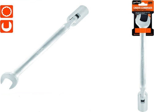 Chiave Combinata 21mm Fissa E A Bussola Poligonale Con Snodo Cromo Vanadio 97568 Fai da te/Utensili elettrici e a mano/Utensili a mano/Chiavi e chiavi inglesi/Chiavi combinate Trade Shop italia - Napoli, Commerciovirtuoso.it