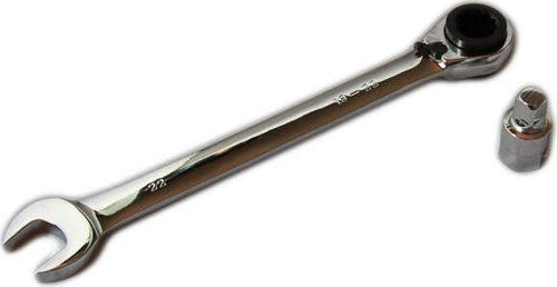 Chiave-Combinata-Cricchetto-Reversibile-Fissa-A-Stella-22mm-19-22mm-Adattatore