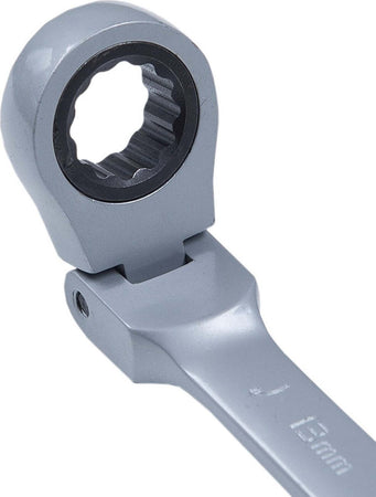 CHIAVE COMBINATE A CRICCHETTO CHROME VANADIUM CON TESTA SNODABILE MISURA MM Fai da te/Utensili elettrici e a mano/Utensili a mano/Chiavi e chiavi inglesi/Chiavi combinate Trade Shop italia - Napoli, Commerciovirtuoso.it