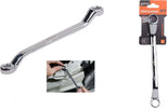 Chiave Fissa Poligonale Doppia Testa Curva 16-18mm Anello A Stella Cromata 91694 Fai da te/Utensili elettrici e a mano/Utensili a mano/Chiavi e chiavi inglesi/Chiavi a bussola Trade Shop italia - Napoli, Commerciovirtuoso.it