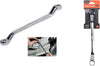 Chiave Fissa Poligonale Doppia Testa Curva 20-22mm Anello A Stella Cromata 91697 Fai da te/Utensili elettrici e a mano/Utensili a mano/Chiavi e chiavi inglesi/Chiavi a bussola Trade Shop italia - Napoli, Commerciovirtuoso.it