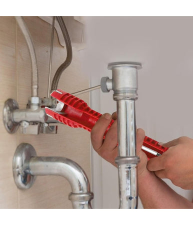 Chiave Multifunzione A Bussola Per Installazione Rubinetti Tubo Bagno Idraulico