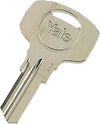 CHIAVE-OTTONE-NICHELATO-lunghezza-23,65-mm---4-perni-Yale