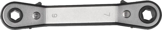 CHIAVE-POLIGONALE-A-CRICCHETTO-8X9MM-PIEGATA-DOPPIA---IN-ACCIAIO-CROMO-VANADIO