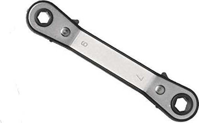 CHIAVE-POLIGONALE-DOPPIA-A-CRICCHETTO---IN-ACCIAIO-CROMO-VANADIO---MISURE-6/7MM
