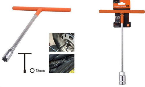 Chiave Poligonale Impugnatura Tipo A T Da 18mm Con Bussola Esagonale Cr-v 91614 Fai da te/Utensili elettrici e a mano/Utensili a mano/Chiavi e chiavi inglesi/Chiavi a bussola Trade Shop italia - Napoli, Commerciovirtuoso.it