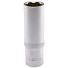 Chiave a bussola lunga innesto 3/8 6 punte 9 misure acciaio satinato Draper Draper tools
