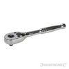 Chiave a cricchetto Silverline in acciaio con sgancio meccanica 1/4 / 62 Nm freeshipping - Eternal Brico