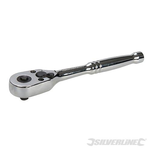 Chiave a cricchetto Silverline in acciaio con sgancio meccanica 1/4 / 62 Nm freeshipping - Eternal Brico