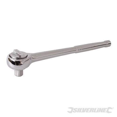 Chiave a cricchetto meccanica Silverline in acciaio cromo 1/2 150 mm Prezzo - Eternal Brico