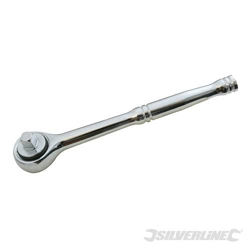 Chiave a cricchetto Silverline in acciaio cromo meccanica 1/4 150 mm Prezzo freeshipping - Eternal Brico