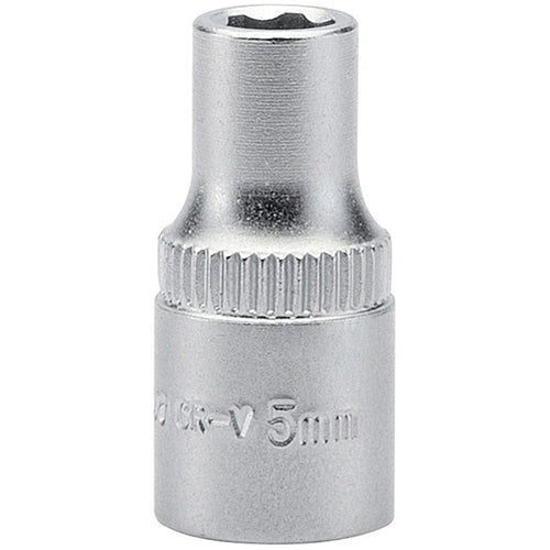 Inserti chiave a bussola 1/4 6 punti da 5mm a 13mm a scelta in acciaio cromo vanadio Draper Draper tools