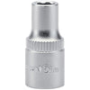 Inserti chiave a bussola 1/4 6 punti da 5mm a 13mm a scelta in acciaio cromo vanadio Draper Draper tools