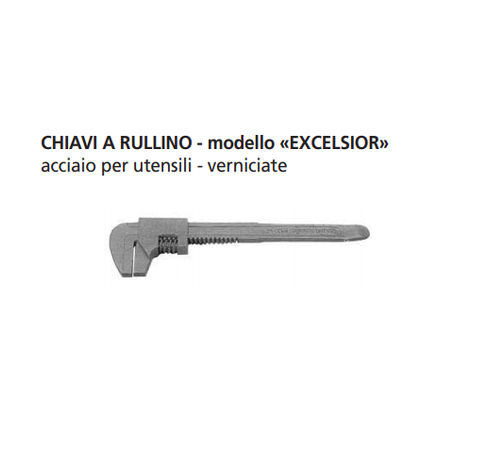 ORECA-CHIAVE A RULLINO MODELLO "EXCELSIOR" mm. 230