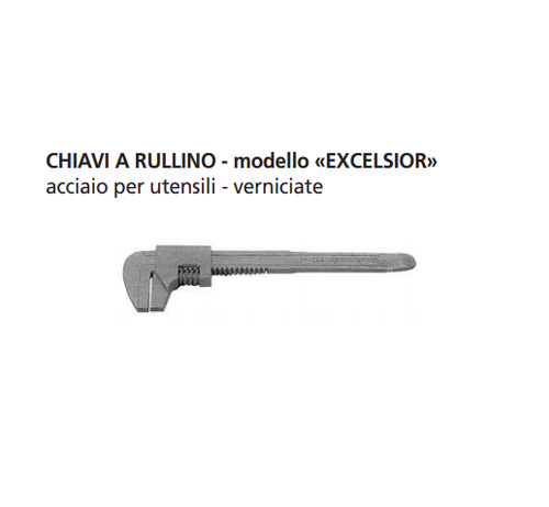 ORECA-CHIAVE A RULLINO MODELLO EXCELSIOR mm. 230