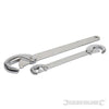 2 Chiavi stringitubo inglese a tubo in acciaio Prezzo Silverline Silverline