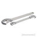 2 Chiavi stringitubo inglese a tubo in acciaio Prezzo Silverline Silverline