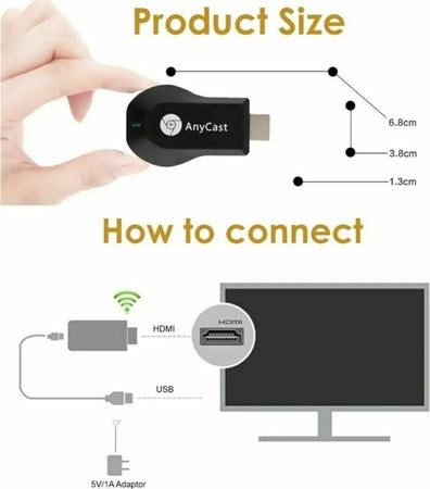 Chiavetta HDMI IPTV streaming Anycast M4 PLUS mirrorshare mirascreen WIFI SMART. Elettronica/Informatica/Dispositivi archiviazione dati/Dispositivi archiviazione dati esterni/PenDrive Zencoccostore - Formia, Commerciovirtuoso.it