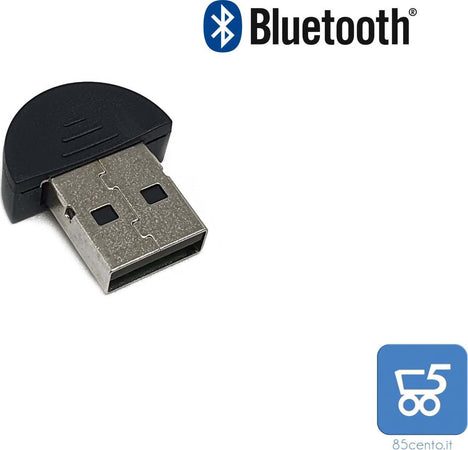 Chiavetta Usb Bluettoth Dongle Ricevitore trasferimento dati Pc Computer Win