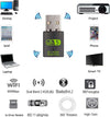 Chiavetta USB Dual Band con Bluetooth 4.2 Wi-Fi fino a 600 mbps Wireless 2,4GHz e 5GHz Adattatore Usb Pc Mac