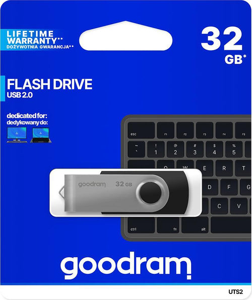 Chiavetta/Pendrive-USB-Goodram-Twister-32GB-nera-USB-2.0