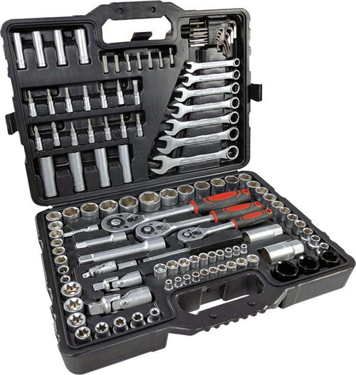 CHIAVI A BUSSOLA CRICCHETTO SET DA 120 PEZZI VANADIUM BUSSOLA INSERTI IN VALIGIA Fai da te/Utensili elettrici e a mano/Utensili a mano/Bussole e set di bussole/Corredi di bussole/Standard Trade Shop italia - Napoli, Commerciovirtuoso.it