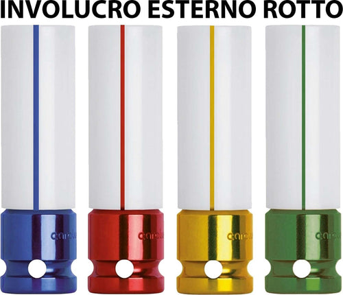 CHIAVI BUSSOLA IN LEGA SET 4 BUSSOLE PER CERCHIO RUOTE AUTO LUNGHI 15 17 19 21MM Fai da te/Utensili elettrici e a mano/Utensili a mano/Bussole e set di bussole/Corredi di bussole/Standard Trade Shop italia - Napoli, Commerciovirtuoso.it