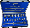 Chiavi-Bussole-Grandi-Kit-21-Pezzi-Pz-Da-19-A-50-Mm-Cricchetto-Camion-Trattore
