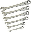 Chiavi Combinate A Cricchetto Con Snodo Set 6pz In Acciaio Cromo Vanadio Fai da te/Utensili elettrici e a mano/Utensili a mano/Chiavi e chiavi inglesi/Chiavi combinate Trade Shop italia - Napoli, Commerciovirtuoso.it