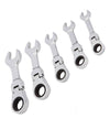 Chiavi Combinate A Cricchetto Nane Set Da 5 Pezzi 10 12 13 17 19 Mm Art. 04384