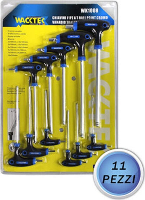 Chiavi Esagonali A T End Ball Chiavini In Cromo Vanadio 11 Pezzi 1008 Casa, arredamento e bricolage > Bricolage e fai da te > Utensili Manuali > Chiavi da Lavoro Trade Shop italia - Napoli, Commerciovirtuoso.it