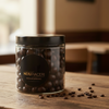 Chicci Caffe' Ricoperti Cioccolato Fondente Confezione in Vaso Gr. 140 Neri Piaceri Cioccolato Artigianale