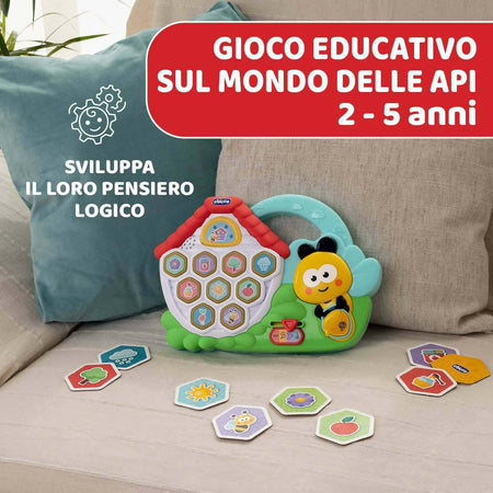Chicco - baby bee alla scoperta dell'alveare, centro attività, elettronico, 3 modalità, gioco auto correttivo, 2-5 anni Giochi e giocattoli/Giocattoli prima infanzia/Giochi musicali Sanitaria Gioia del Bimbo - Villa San Giovanni, Commerciovirtuoso.it
