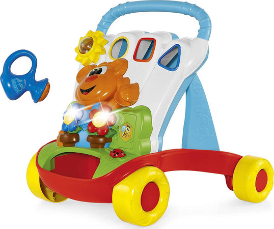 Chicco Baby Giardiniere Primi Passi per Bambini, Centro Attività per Bambini Elettronico e Interattivo con Gioco a Incastri, Luci e Suoni, Carrello Primi Passi - Giochi Bambini 9 Mesi - 2 Anni Prima infanzia/Giochi prima infanzia/Giochi per attività motorie/Giochi trainabili Mondo Bimbo - Bagnara Calabra, Commerciovirtuoso.it
