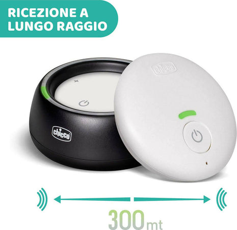 Chicco Baby Monitor Audio per Neonati E Bambini Con Tecnologia Dect, Portata 300 M, Modalità Eco Intelligente a Lunga Durata Prima infanzia/Sicurezza/Baby monitor/Monitor smart Sanitaria Gioia del Bimbo - Villa San Giovanni, Commerciovirtuoso.it