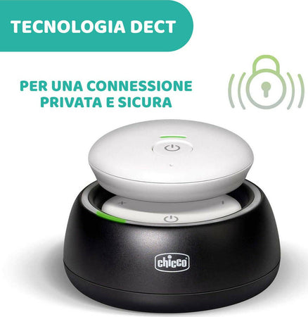 Chicco Baby Monitor Audio per Neonati E Bambini Con Tecnologia Dect, Portata 300 M, Modalità Eco Intelligente a Lunga Durata Prima infanzia/Sicurezza/Baby monitor/Monitor smart Sanitaria Gioia del Bimbo - Villa San Giovanni, Commerciovirtuoso.it