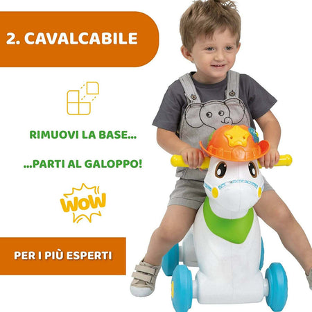 Chicco Baby Rodeo Gioco Cavalcabile Dondolo Bambini 3 Pulsanti Made In Italy 1 - 3 Anni Giochi e giocattoli/Giocattoli prima infanzia/Cavalli a dondolo e animali Sanitaria Gioia del Bimbo - Villa San Giovanni, Commerciovirtuoso.it