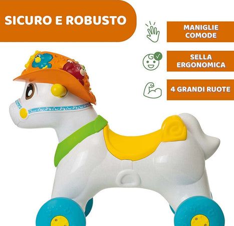 Chicco Baby Rodeo Gioco Cavalcabile Dondolo Bambini 3 Pulsanti Made In Italy 1 - 3 Anni Giochi e giocattoli/Giocattoli prima infanzia/Cavalli a dondolo e animali Sanitaria Gioia del Bimbo - Villa San Giovanni, Commerciovirtuoso.it