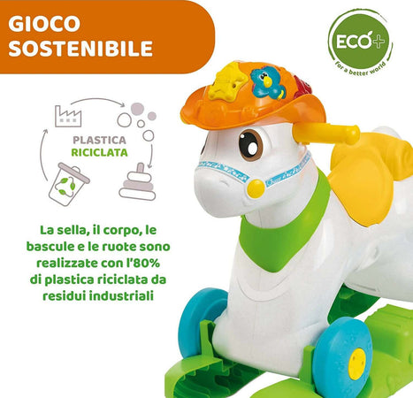 Chicco Baby Rodeo Gioco Cavalcabile Dondolo Bambini 3 Pulsanti Made In Italy 1 - 3 Anni Giochi e giocattoli/Giocattoli prima infanzia/Cavalli a dondolo e animali Sanitaria Gioia del Bimbo - Villa San Giovanni, Commerciovirtuoso.it
