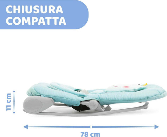 Chicco Balloon Sdraietta Neonati e Bambini Evolutiva 0 M-18kg, Funzioni Dondolo e Poltroncina, Schienale Reclinabile, Chiusura Compatta, Vibrazione, Gioco Elettronico Interattivo, Luci e Suoni, Froggy Prima infanzia/Attività e intrattenimento/Sdraiette e dondolini Sanitaria Gioia del Bimbo - Villa San Giovanni, Commerciovirtuoso.it