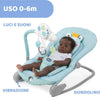 Chicco Balloon Sdraietta Neonati e Bambini Evolutiva 0 M-18kg, Funzioni Dondolo e Poltroncina, Schienale Reclinabile, Chiusura Compatta, Vibrazione, Gioco Elettronico Interattivo, Luci e Suoni, Froggy Prima infanzia/Attività e intrattenimento/Sdraiette e dondolini Sanitaria Gioia del Bimbo - Villa San Giovanni, Commerciovirtuoso.it