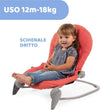 Chicco balloon sdraietta neonati e bambini evolutiva 0 mesi - 18 kg, funzioni dondolo e poltroncina, schienale reclinabile, vibrazione, gioco elettronico interattivo, luci e suoni, lion Prima infanzia/Attività e intrattenimento/Sdraiette e dondolini Sanitaria Gioia del Bimbo - Villa San Giovanni, Commerciovirtuoso.it
