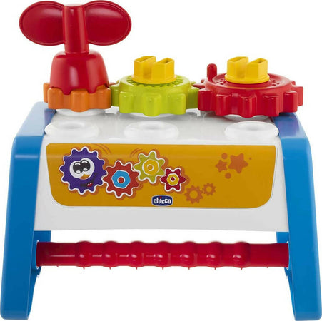 Chicco cassetta degli attrezzi 2 in 1, banco da lavoro per bambini con attrezzi giocattolo, gioco stem con 15 pezzi tra cui martello, cacciavite e chiave inglese - giochi educativi 1 anno - 3 anni Giochi e giocattoli/Giocattoli prima infanzia/Giochi musicali Sanitaria Gioia del Bimbo - Villa San Giovanni, Commerciovirtuoso.it